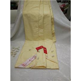 带标米黄色蚕丝套子